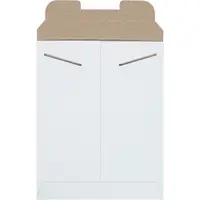 Stayflats® Mailers, 9" x 11-1/2", White, 100/Case