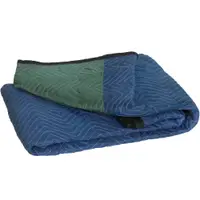 Moving Blankets, Deluxe, 72" x 80", Blue/Green, 6/Bundle