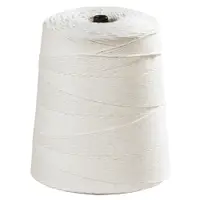 Cotton Twine, 16-Ply, 40 lb, White, 3100'/Case