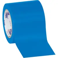 Tape Logic® Solid Vinyl Safety Tape, 6.0 Mil, 4" x 36 yds., Blue, 12/Case