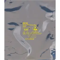 Open End Static Shielding Bags, 10" x 16", Transparent, 100/Case
