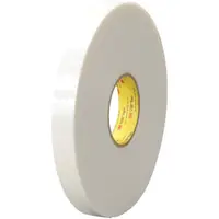 3M™ 4951 VHB™ Tape, 45.0 Mil, 1" x 5 yds., White, 1/Case