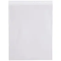Resealable 1.5 Mil Poly Bags, 16 x 20", Clear, 500/Case