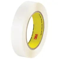 3M™ 444 Double Sided Film Tape, 4.0 Mil, 1" x 36 yds., Clear, 36/Case