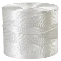 Polypropylene Tying Twine, 1-Ply, 110 lb, White, 10500'/Case