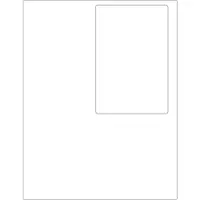 Tape Logic® Integrated Labels, 4" x 6” Label Size, White, 100/Case