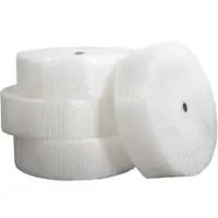 Heavy-Duty Air Bubble Rolls, 1/2" x 12" x 250', Clear, 4/Each