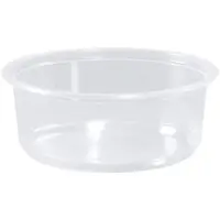 Deli Containers, 8 oz., 4 1/2" x 1 3/4", Clear, 500/Case