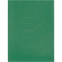 Flat Poly Bags, 2 Mil, 9" x 12", Green, 1000/Case