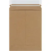 Stayflats Plus® Self-Seal Mailers, 7" x 9", Kraft, 100/Case