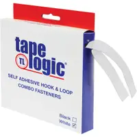 Tape Logic® Combo Pack, Strips, 1" x 15', White, 1/Case