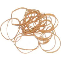 Rubber Bands, 1/16" x 2", Brown, 10 Lbs./Case