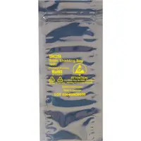 Reclosable Static Shielding Bags, 5" x 10", Transparent, 100/Case