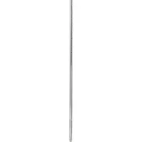 Chrome Poles for Security Carts, 63", Chrome, 4/Case