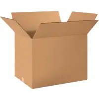 Double Wall Boxes, 24" x 18" x 18", Kraft, 10/Bundle; 90/Skid