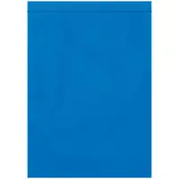 Reclosable 2 Mil Poly Bags, 9" x 12", Blue, 1000/Case