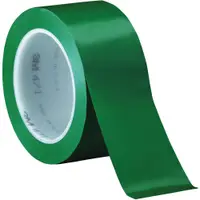 3M™ 471 Vinyl Tape, 5.2 Mil, 2" x 36 yds., Green, 3/Case