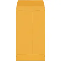 Gummed Envelopes, 3 1/8" x 5 1/2", Kraft, 5000/Case