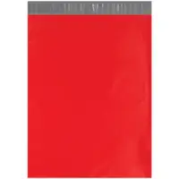 Poly Mailers, 14 1/2" x 19", Red, 100/Case