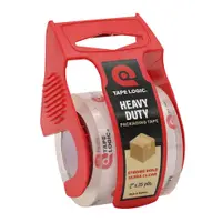 2’’ x 25 yds. Crystal Clear (1pack) Tape Logic® Tape with dispenser 36 ROLLS PER CASE