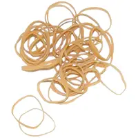 Rubber Bands, 1/8" x 2", Brown, 10 Lbs./Case