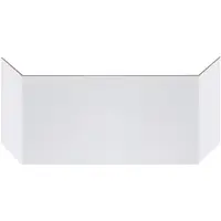 Corrugated Bin Dividers, 8", White, 100/Case