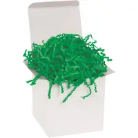 Crinkle Paper, 10 lb., Green, 1/Case