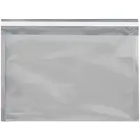 Metallic Glamour Mailers, 9 1/2" x 12 3/4", Silver, 250/Case