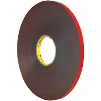 3M™ 5925 VHB™ Tape, 25.0 Mil, 1" x 5 yds, Dark Gray, 1/Case