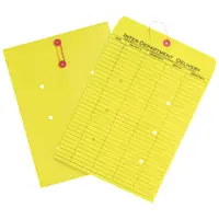 Inter-Department Envelopes, 10" x 13", Yellow, 100/Case
