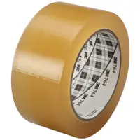 3M™ 764 Vinyl Tape, 5.0 Mil, 2" x 36 yds, Clear, 24/Case