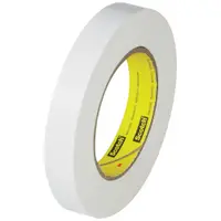 3M™ 256 Flatback Tape, 6.7 Mil, 3/4" x 60 yds., White, 48/Case