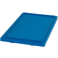 Stack & Nest Lids, 16" x 10", Blue, 6/Case