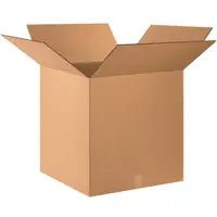 Double Wall Boxes, 24" x 24" x 24", Kraft, 10/Bundle; 70/Skid