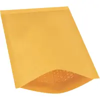 Heat-Seal Bubble Mailers, #4, 9 1/2" x 14 1/2", Kraft, 100/Case