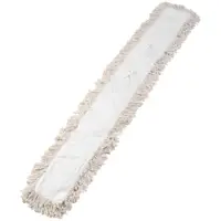 Economy Cut-End Dust Mop Head, 60", White, 1/Each
