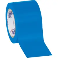 Tape Logic® Solid Vinyl Safety Tape, 6.0 Mil, 3" x 36 yds., Blue, 3/Case