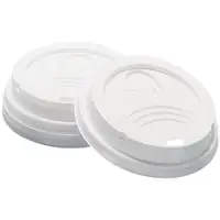 Dixie® PerfecTouch Cup Lids, 8 oz., White, 1000/Case