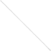 Plastic Twist Ties, 10" x 5/32", White, 2000/Case