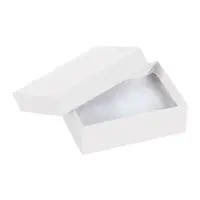 Jewelry Boxes, 3 1/16" x 2 1/8" x 1", White, 100/Case