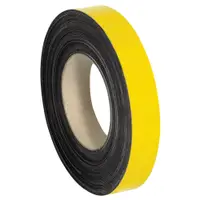 Warehouse Labels, Magnetic Rolls, 1" x 50', Yellow, 1/Case