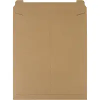 Stayflats® Mailers, 22" x 27", Kraft, 50/Case