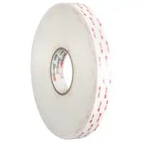 3M™ 4930 VHB™ Tape, 25.0 Mil, 3/4" x 5 yds, White, 1/Case