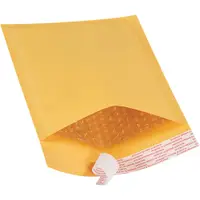 Self-Seal Bubble Mailers, #0, 6" x 10", Kraft, 150/Case