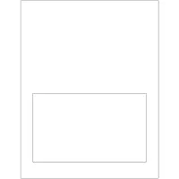 Tape Logic® Integrated Labels, 7" x 4 ¼” Label Size, White, 100/Case