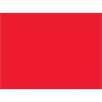 Tape Logic® Inventory Rectangle Labels, 3" x 4", Fluorescent Red, 500/Roll