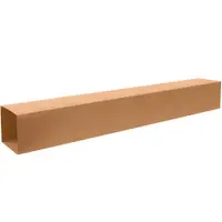 Telescoping Outer Boxes, 12 1/2" x 12 1/2" x 72", Kraft, 15/Bundle; 90/Skid