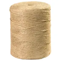 Jute Twine, 3-Ply, 84 lb, Natural, 5000'/Case