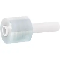Extended Core Bundling Film, 80 Gauge, 3" x 1,000', Clear, 18/Case