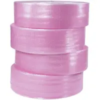 Anti-Static Air Bubble Rolls, 3/16" x 48" x 750', Pink, 1/Each